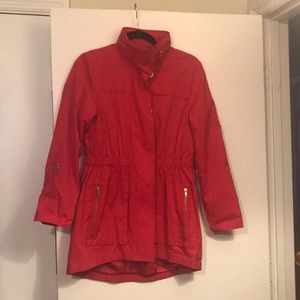 Ciao Milano red water proof jacket